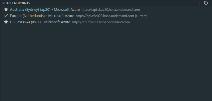 Favorite API Endpoints
